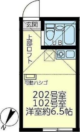 ユナイト駒岡エドサリバンの物件間取画像